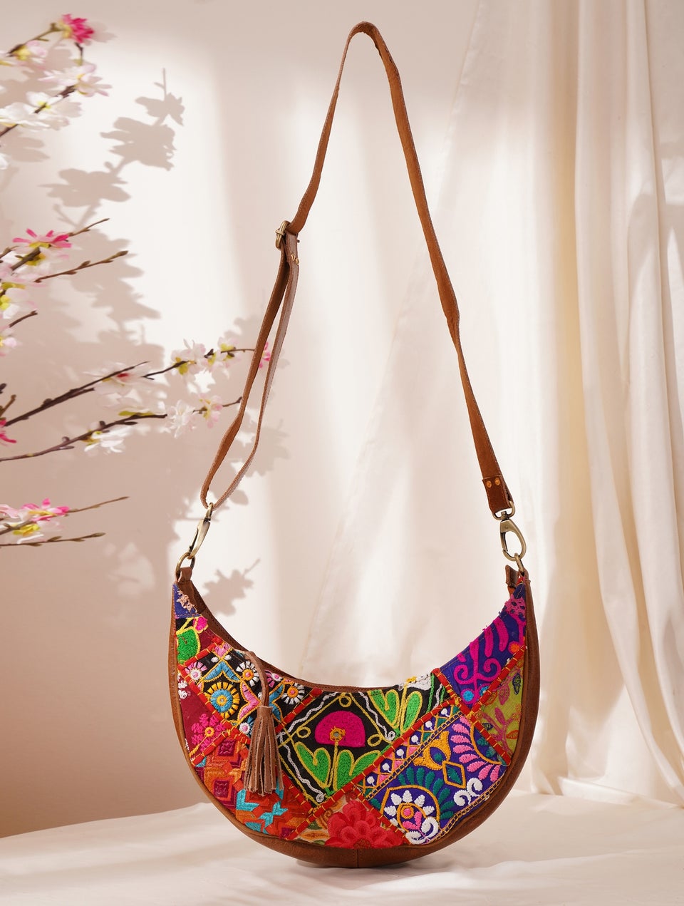 Women Multicolour Sling Bag