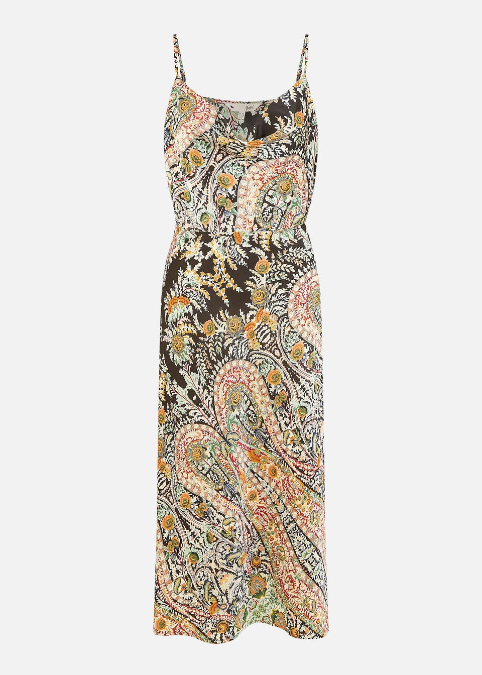 Topshop paisley slip dress outlet
