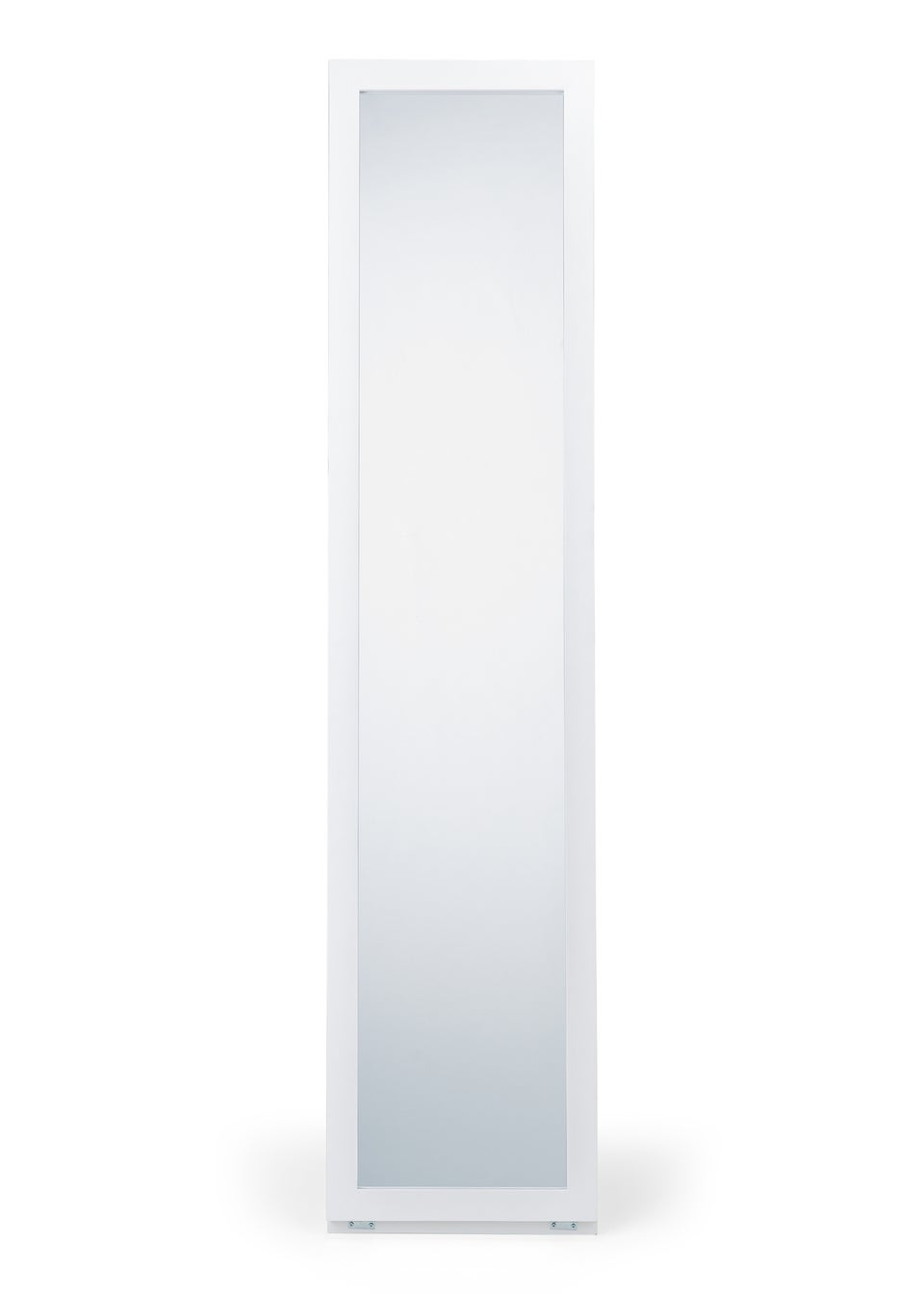 Julian Bowen Fresco White Storage Mirror (155 x 36 x 36cm)