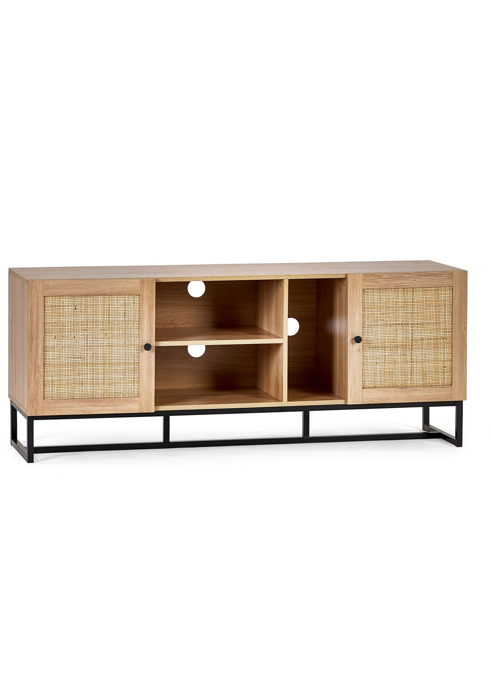 Julian Bowen Brown Padstow Tv Unit (60 x 150 x 40cm)