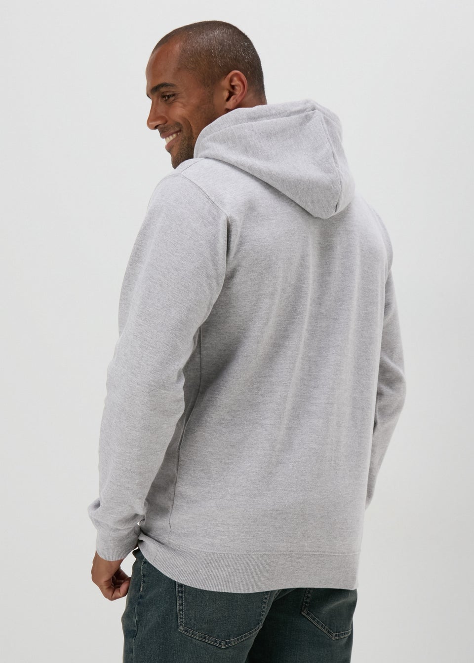 Grey Back To The Future Hoodie
