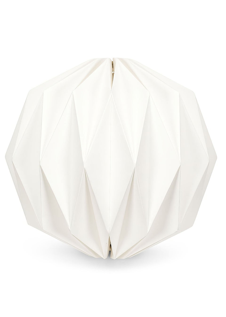 ValueLights Astrid White Paper Easy Fit Shade (28cm x 28cm x 28cm)