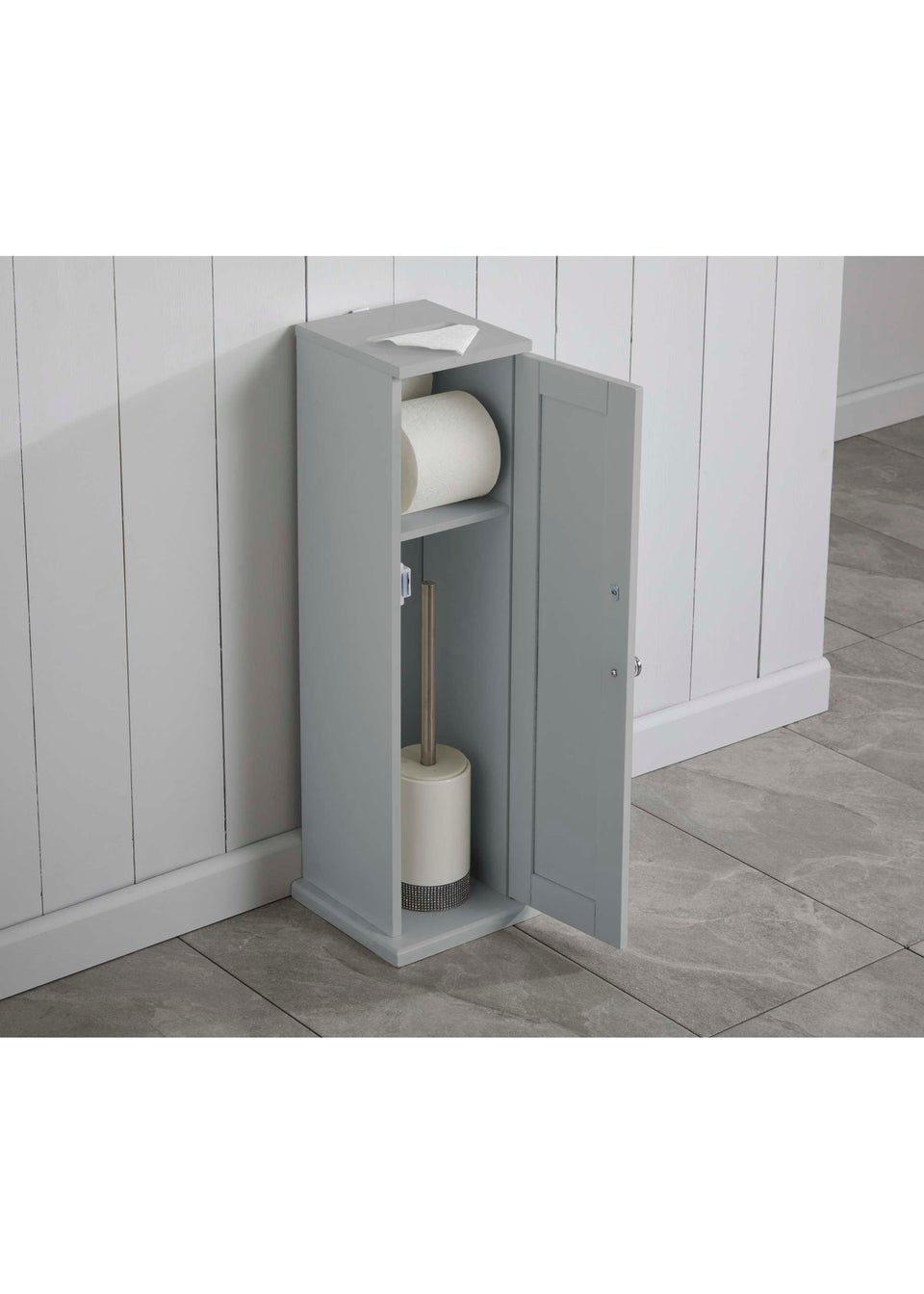 Lloyd Pascal Grey Grasmere Toilet Roll holder