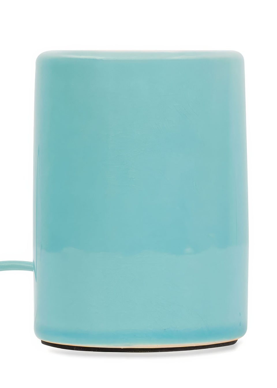 ValueLights Green Ceramic Table Lamp Base (11cm x 8cm x 8cm)
