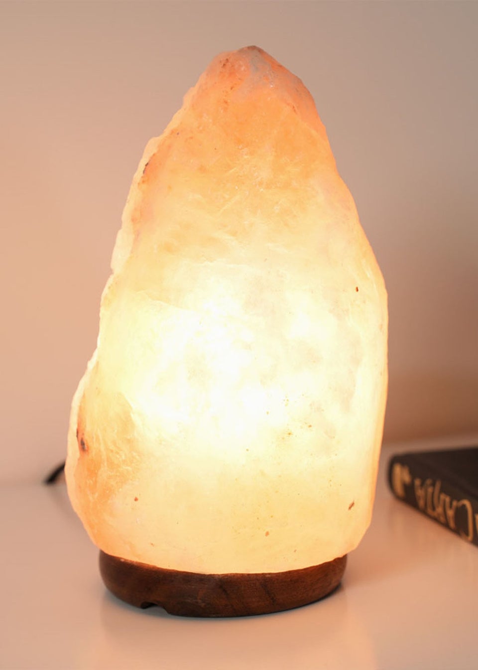 ValueLights Pink Himalayan Salt Lamp (21cm x 9cm x 9cm)