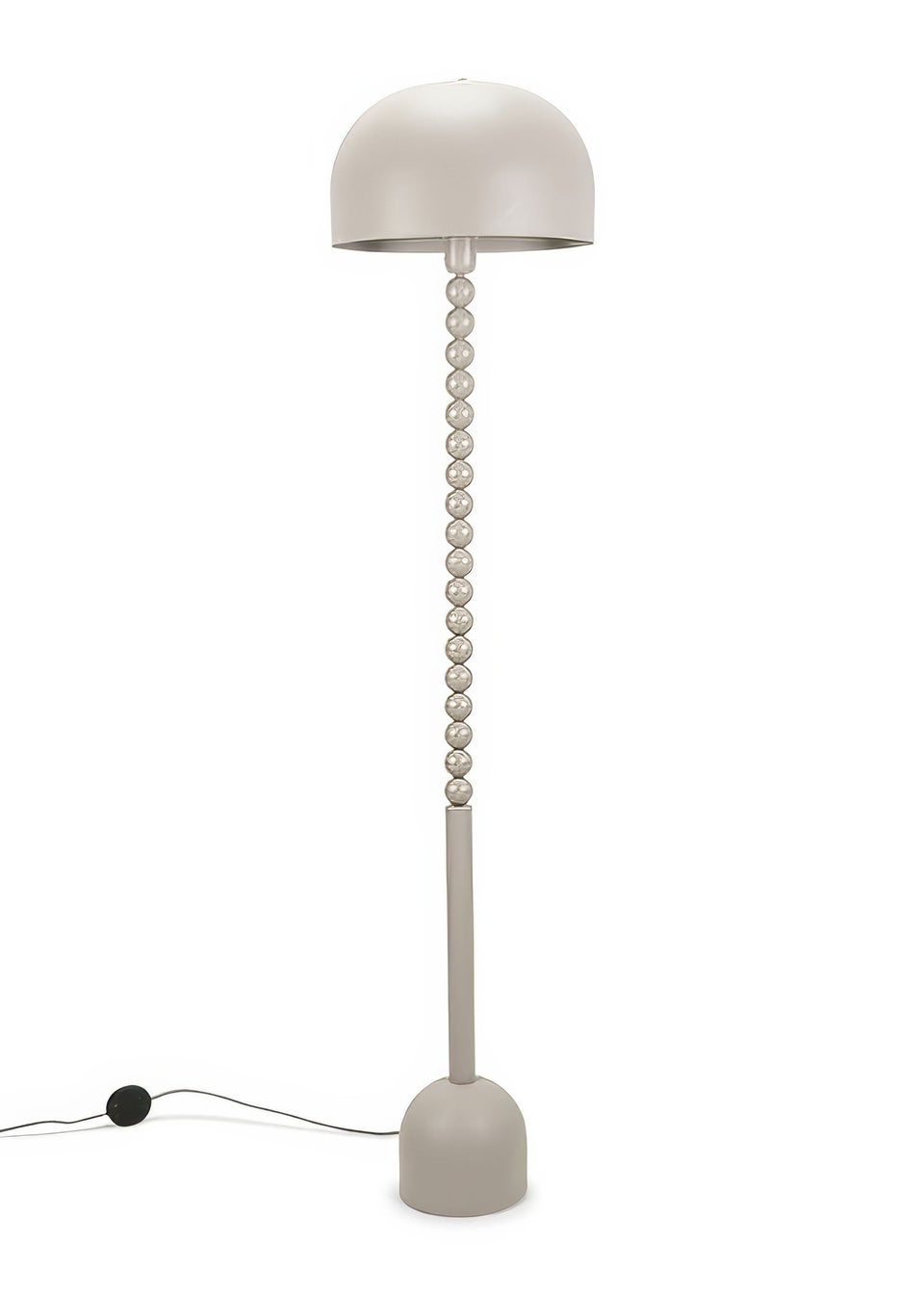 ValueLights Clement Grey Floor Lamp (145cm x 33cm)