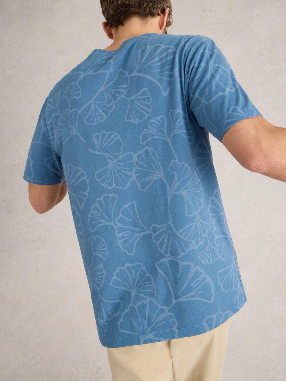 T-Shirt mit floralem Print