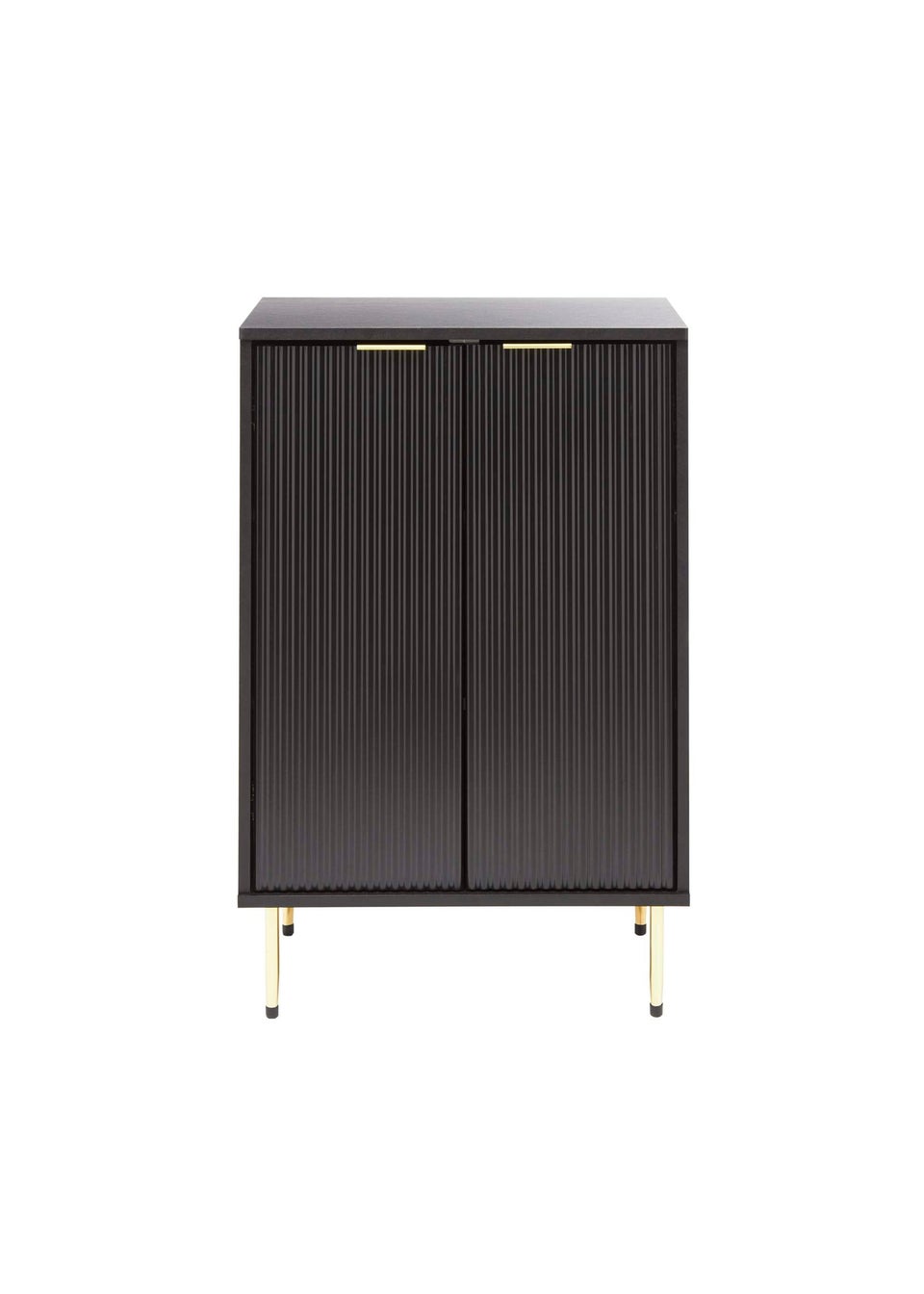 Lloyd Pascal Black Venice 2 Door Cabinet
