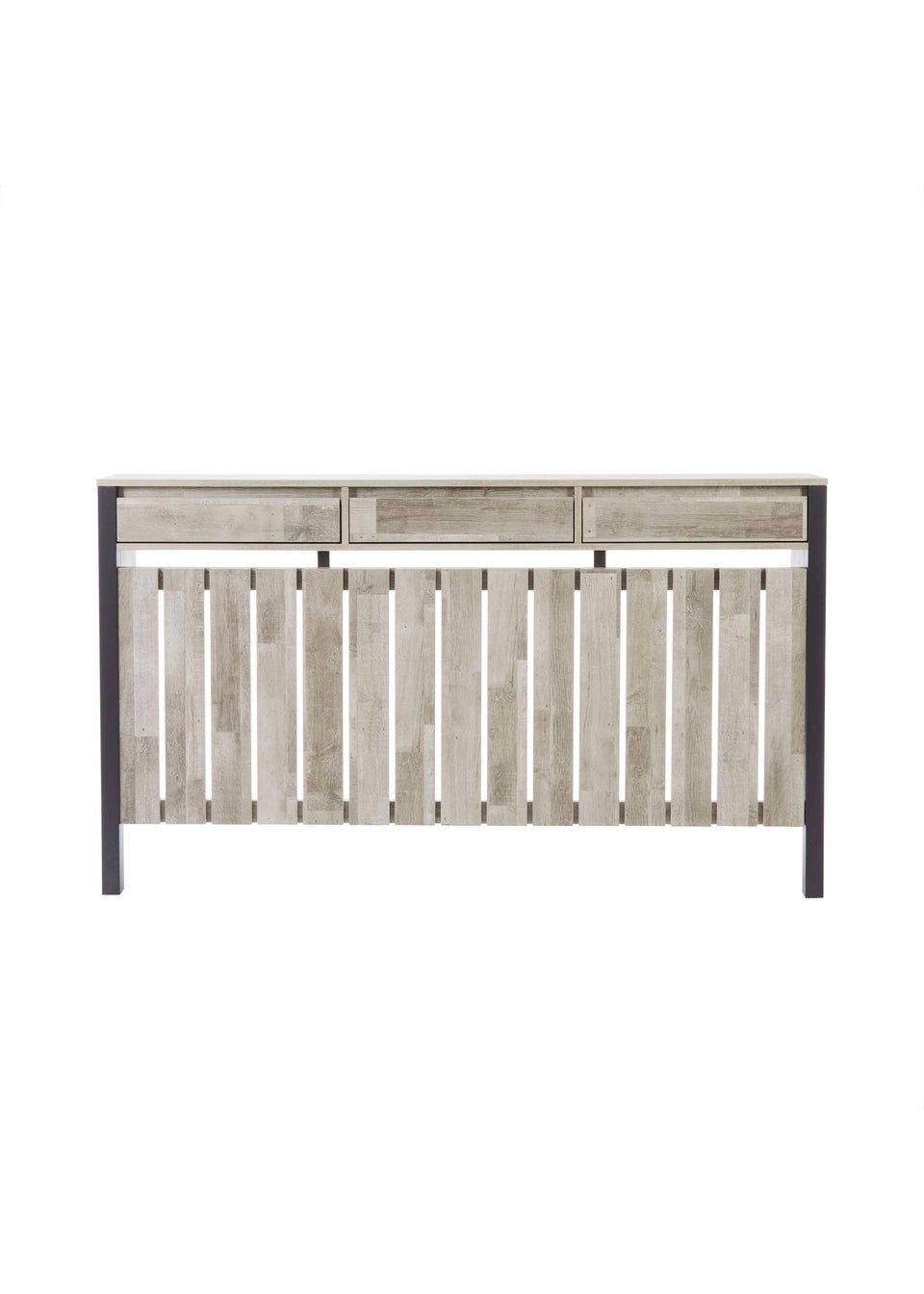Lloyd Pascal Grey Madley Radiator Cover with 3 Drawers