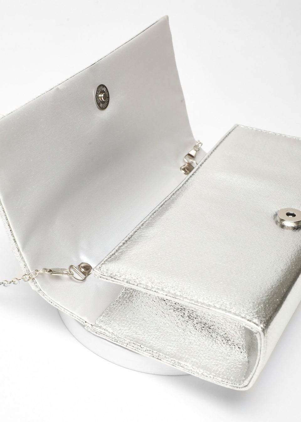 White clutch bag matalan cheap