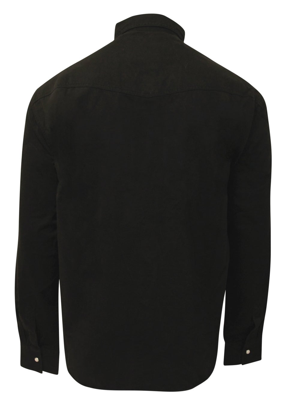 Duke Black Western Denim Kingsize Shirt