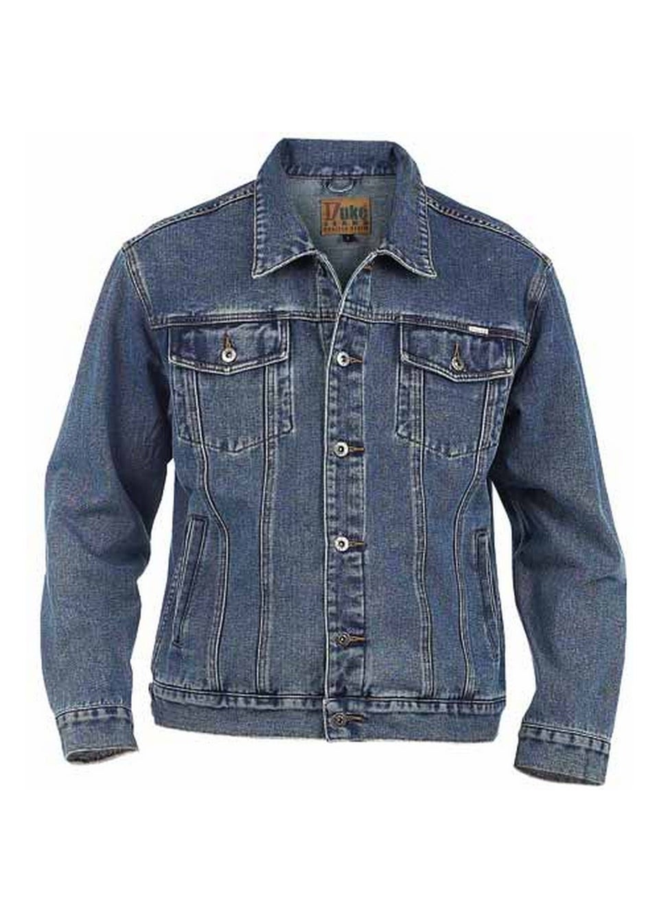 Duke Blue Trucker Western Denim Kingsize Jacket