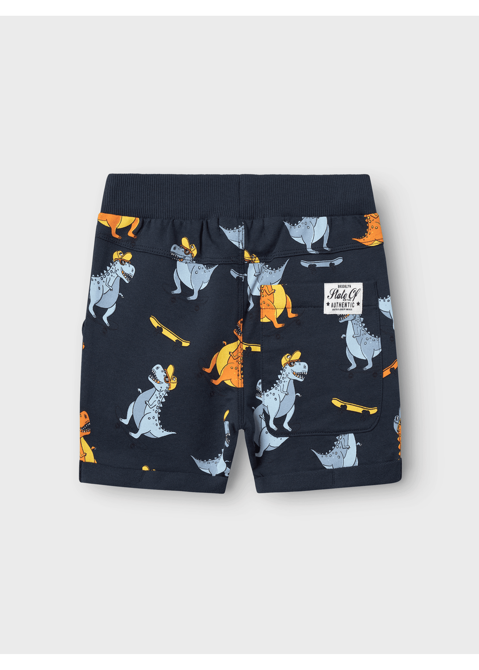 Name It Boys Dinosaur Navy Jogging Shorts (9mths-5yrs)