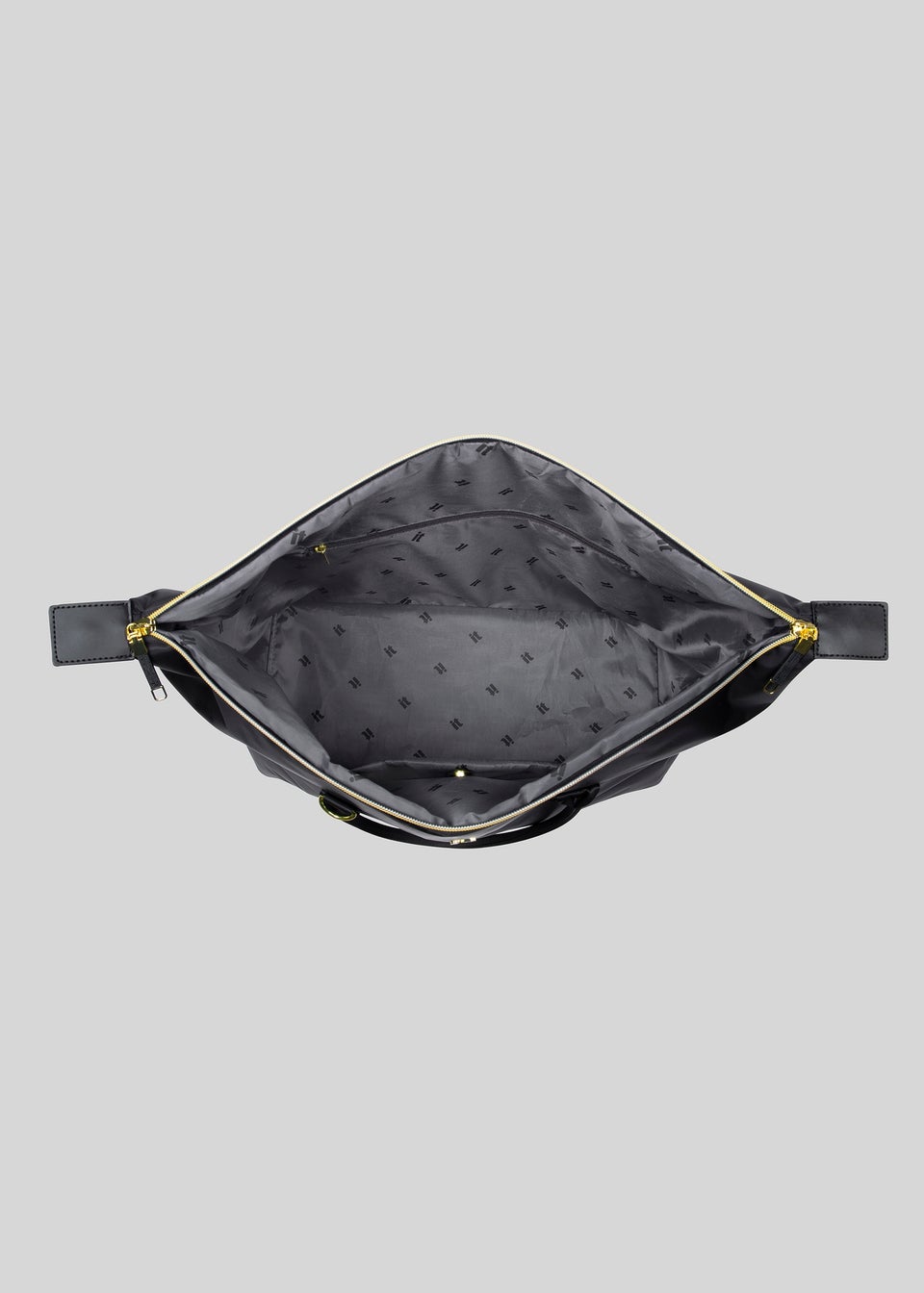 IT Luggage Black Desirable Soft Suitcase