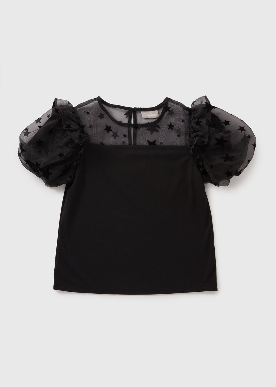 Puff sleeve top girls shop