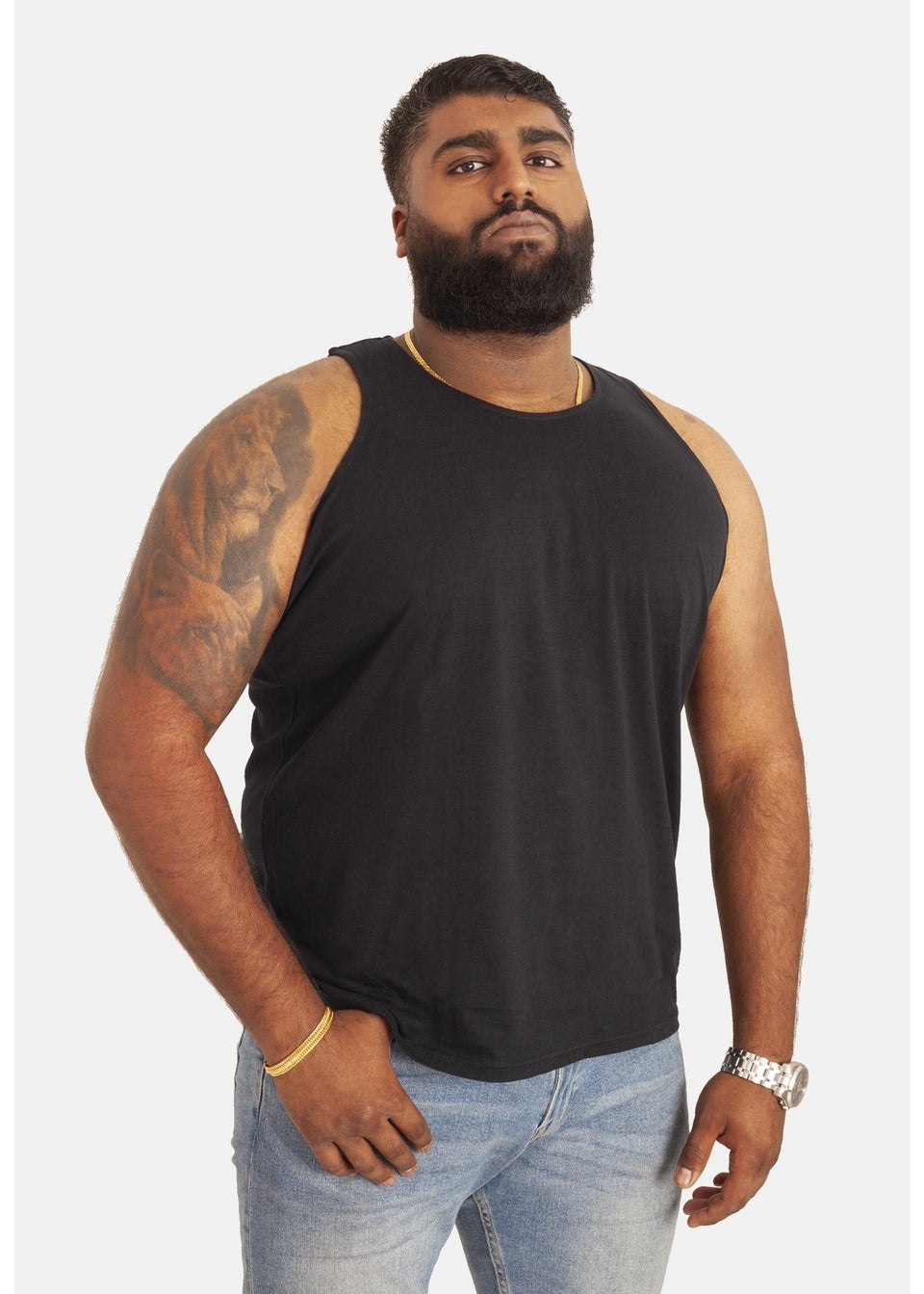 Duke Black Fabio-1 Muscle Vest