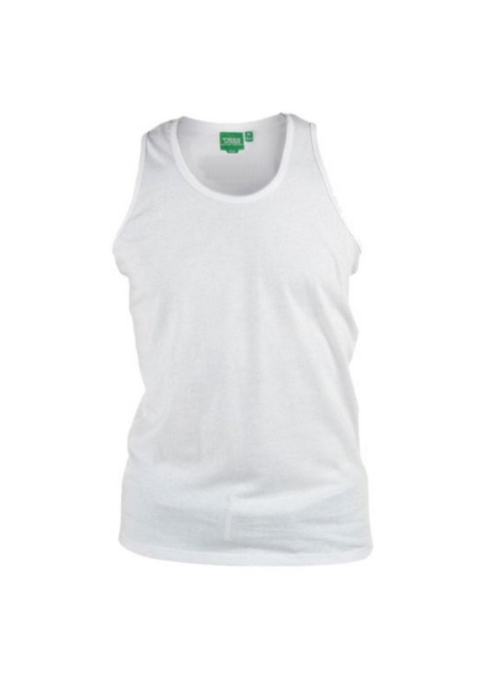 Duke White Fabio-1 Muscle Vest