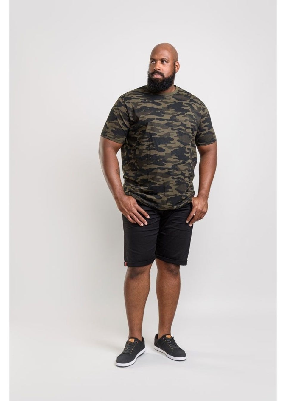 Duke Dark Green Gaston Camouflage T-Shirt