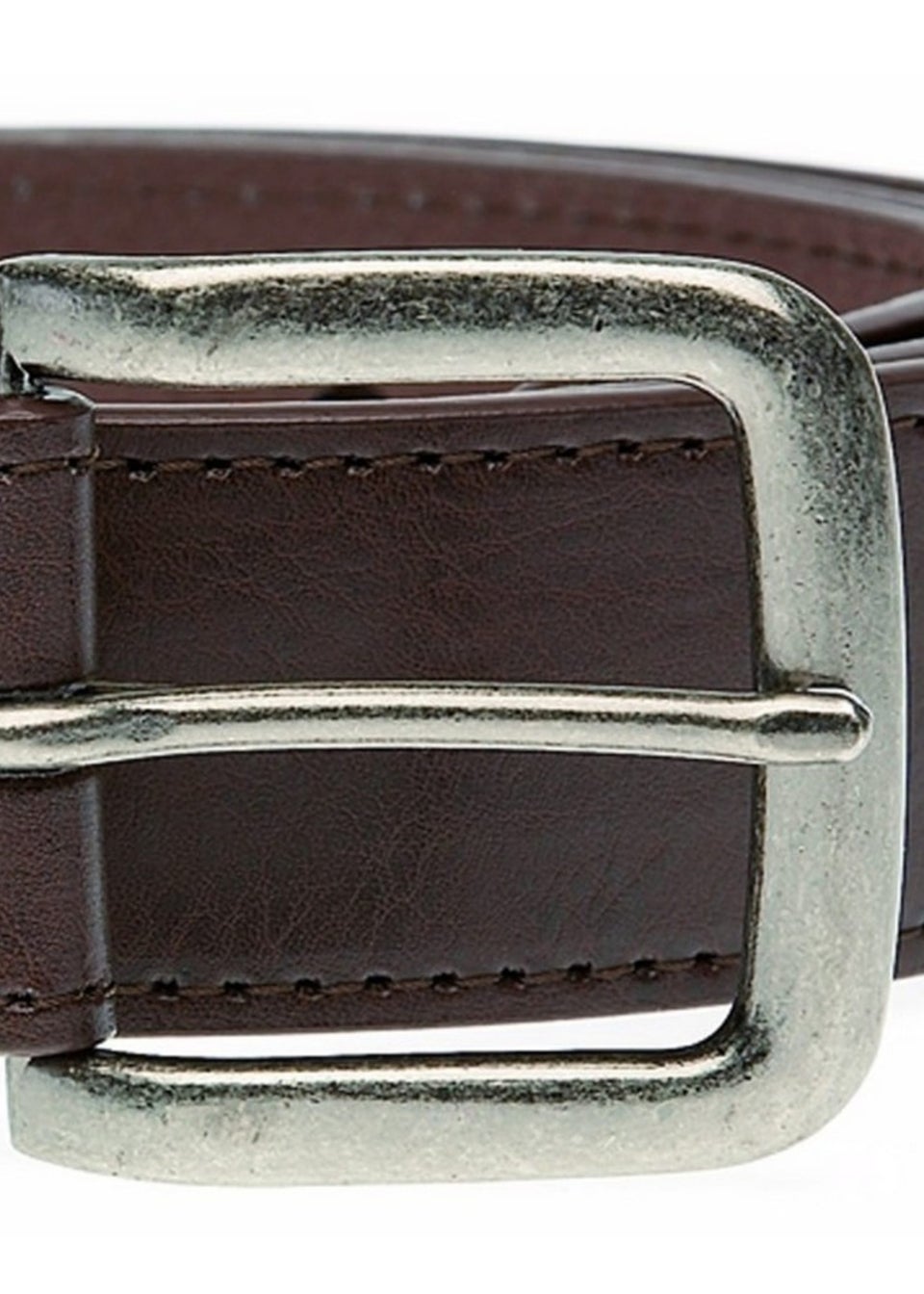 Duke Brown Archie Bonded Leather Waist Belt