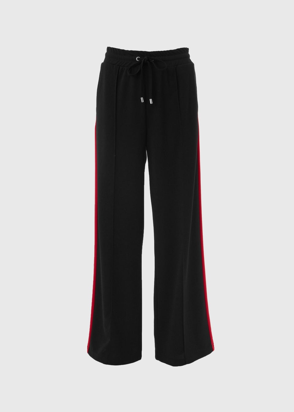 Black Side Stripe Tapered Trousers Matalan