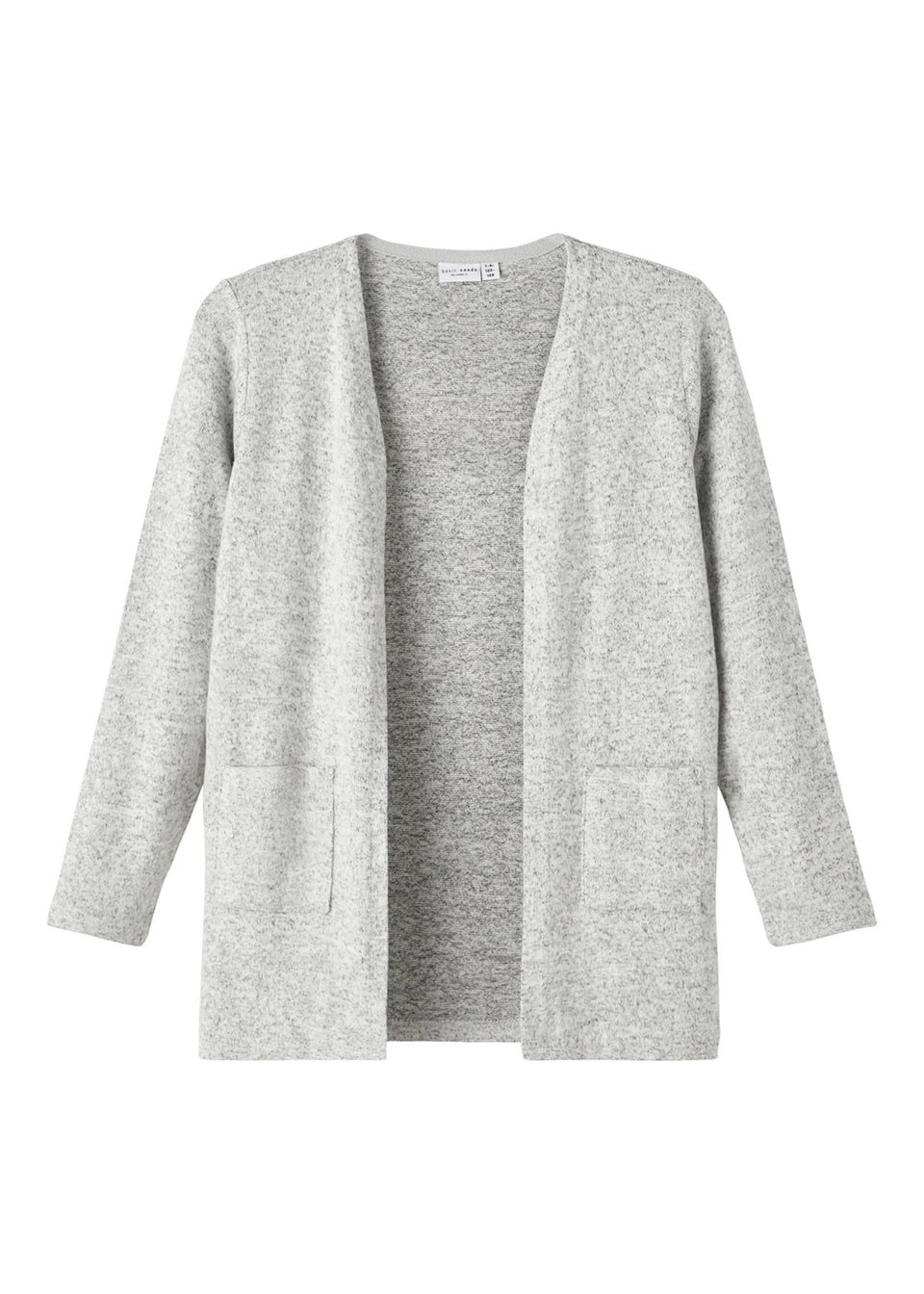 Name It Kids Grey Knitted Cardigan (6-12yrs)