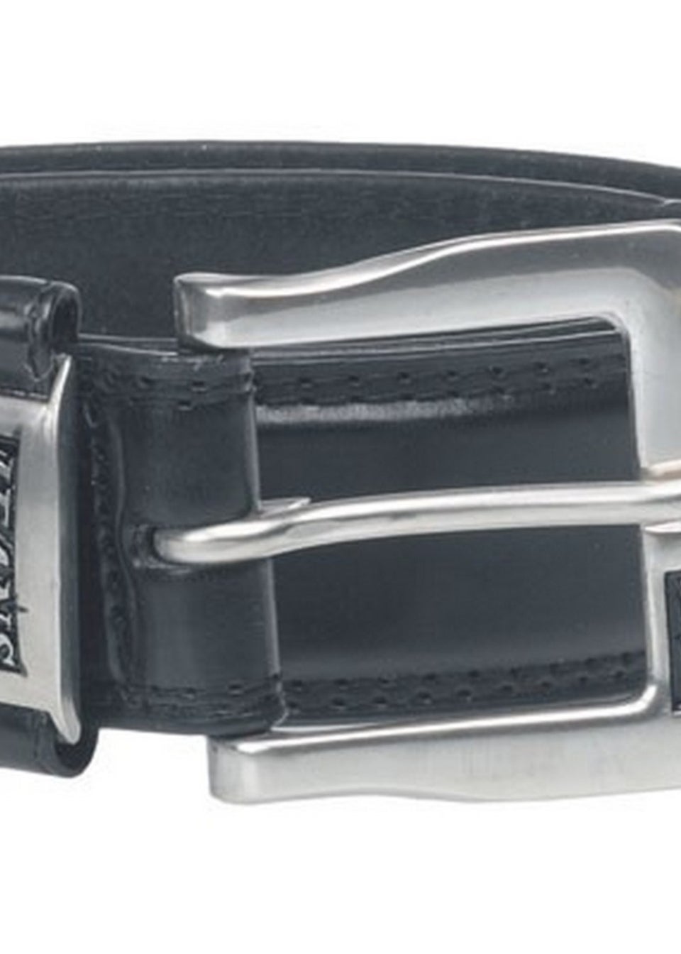 Duke Black Kenny Kingsize Bonded Leather Belt