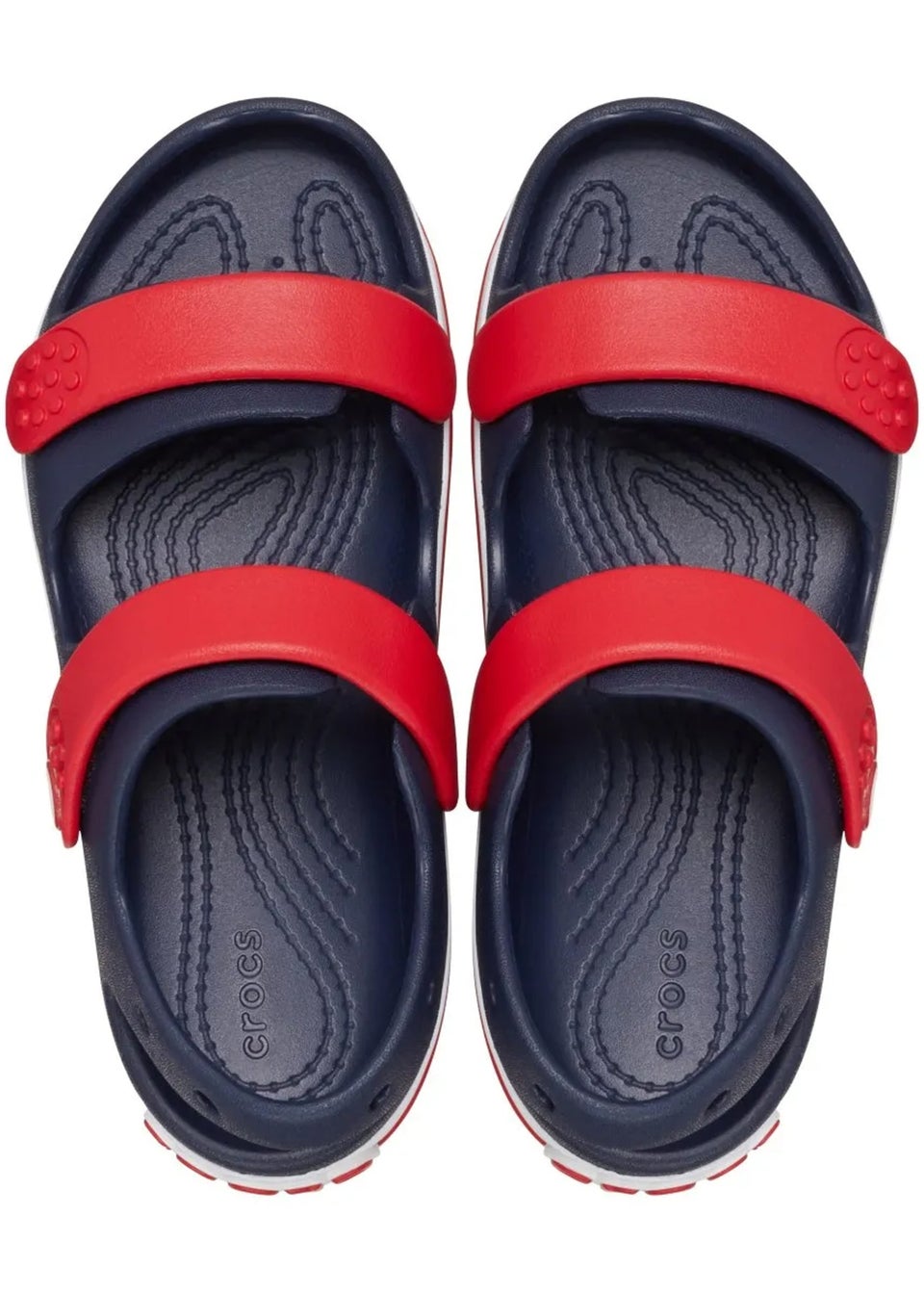 Crocs Kids Navy Crocband Sandals