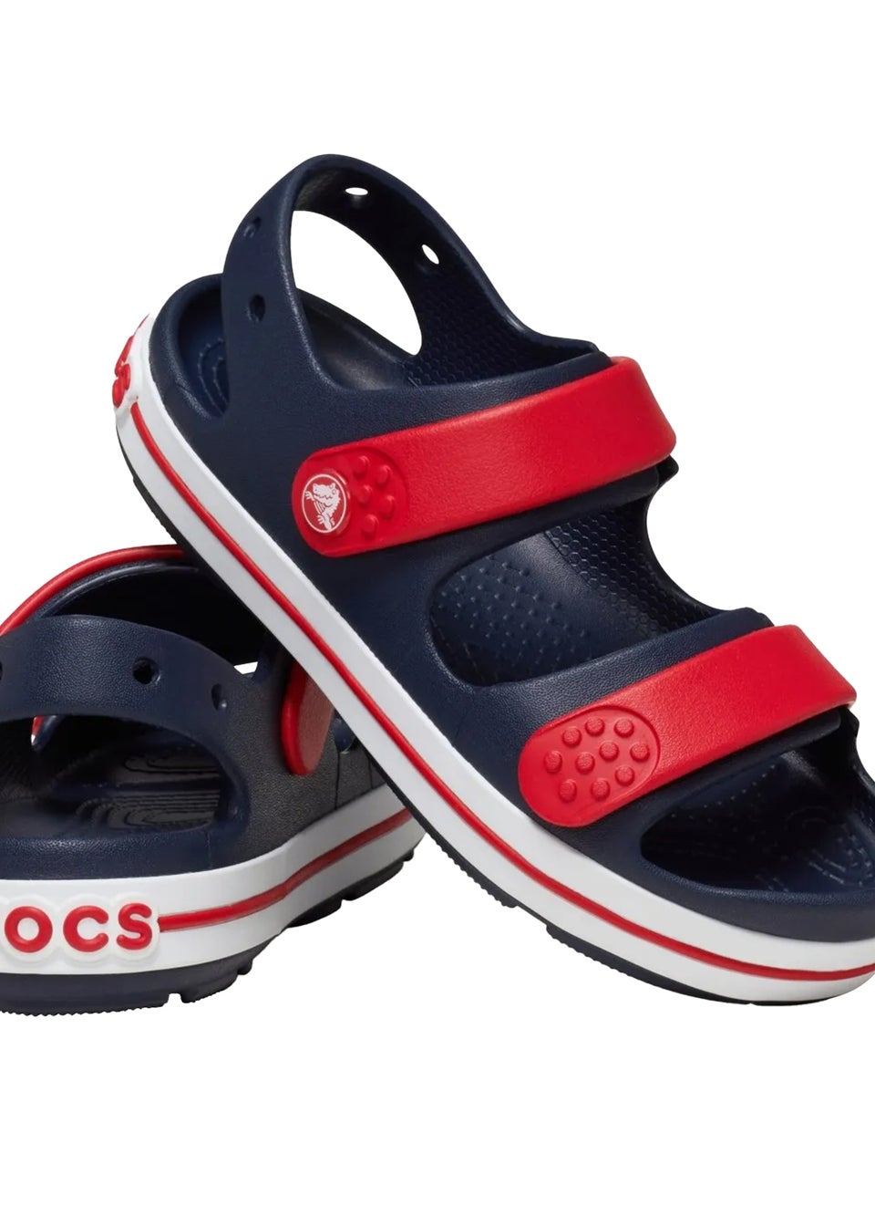 Crocs Kids Navy Crocband Sandals