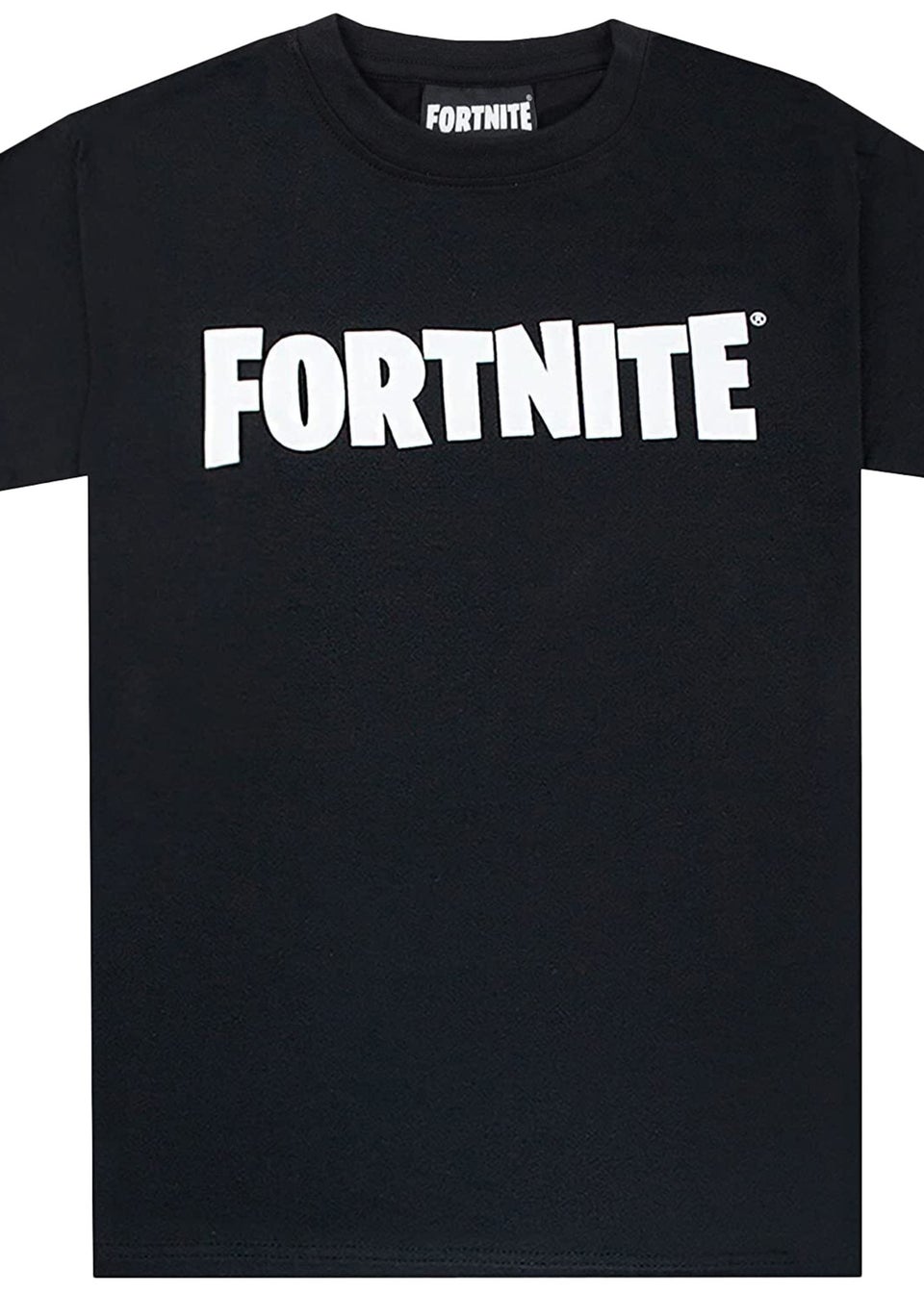 Fortnite Boys Black Gamer Logo T-Shirt