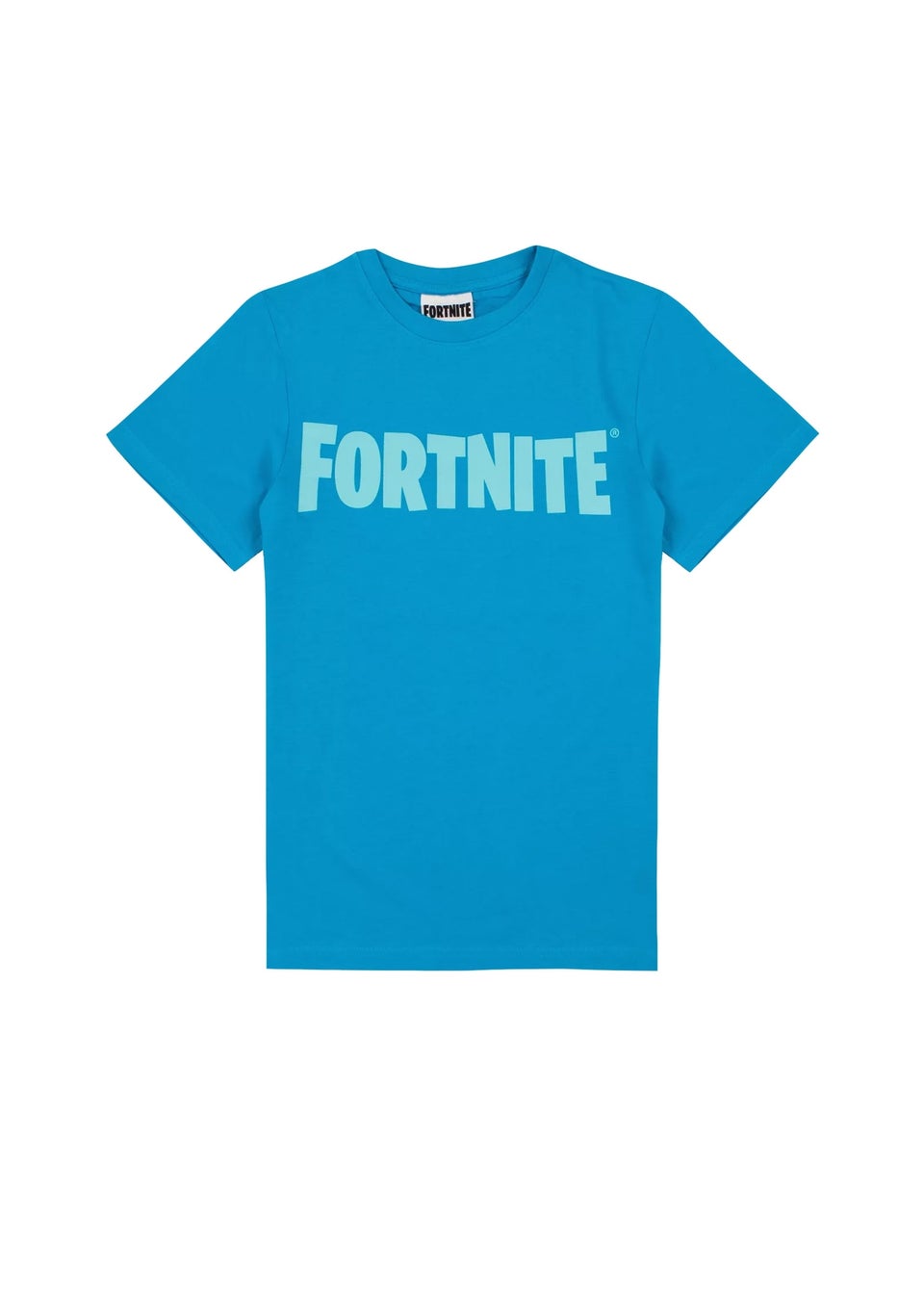 Fortnite Kids Blue Battle Royale T Shirt Matalan