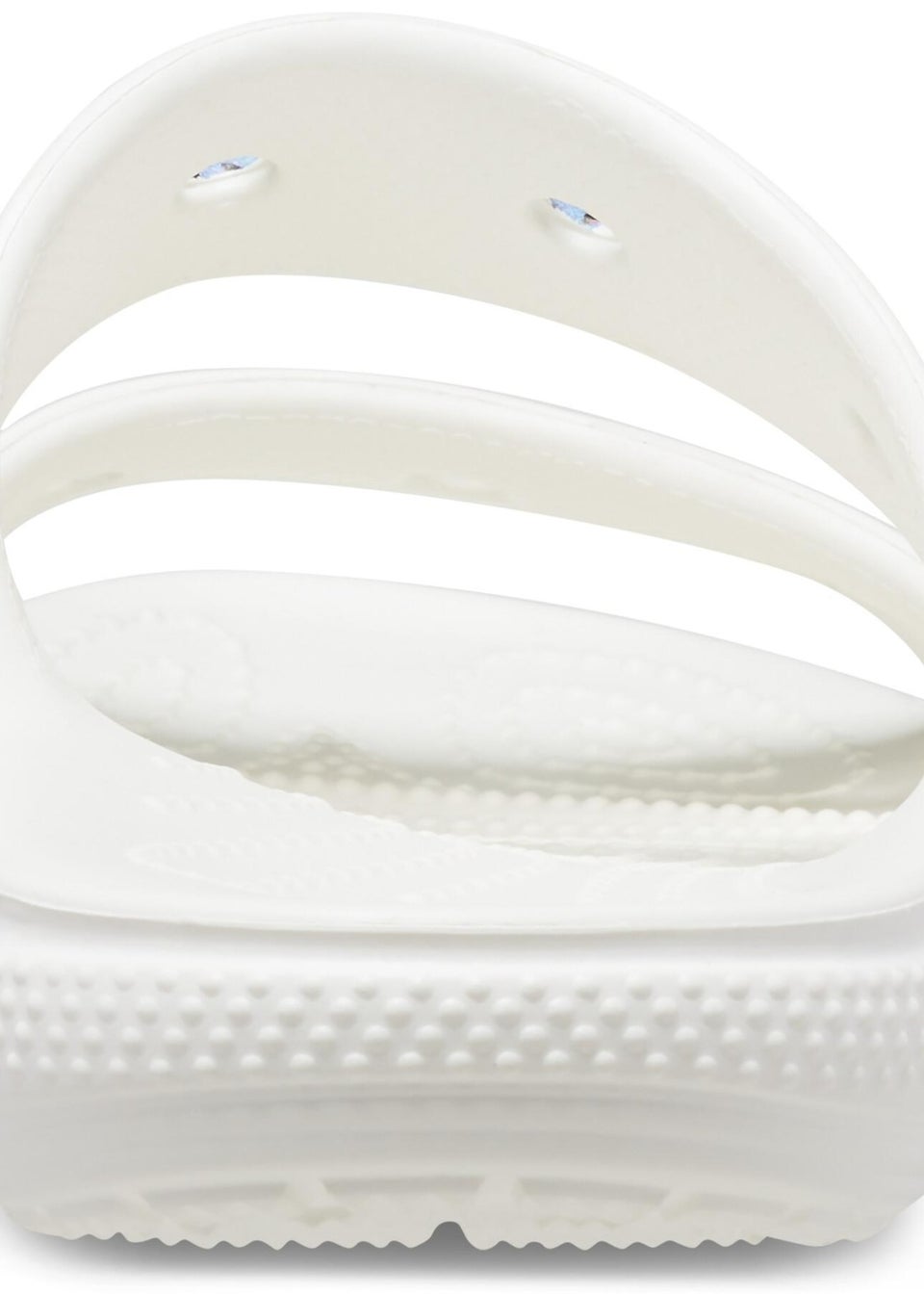 Crocs Kids White Classic Butterfly Sandals