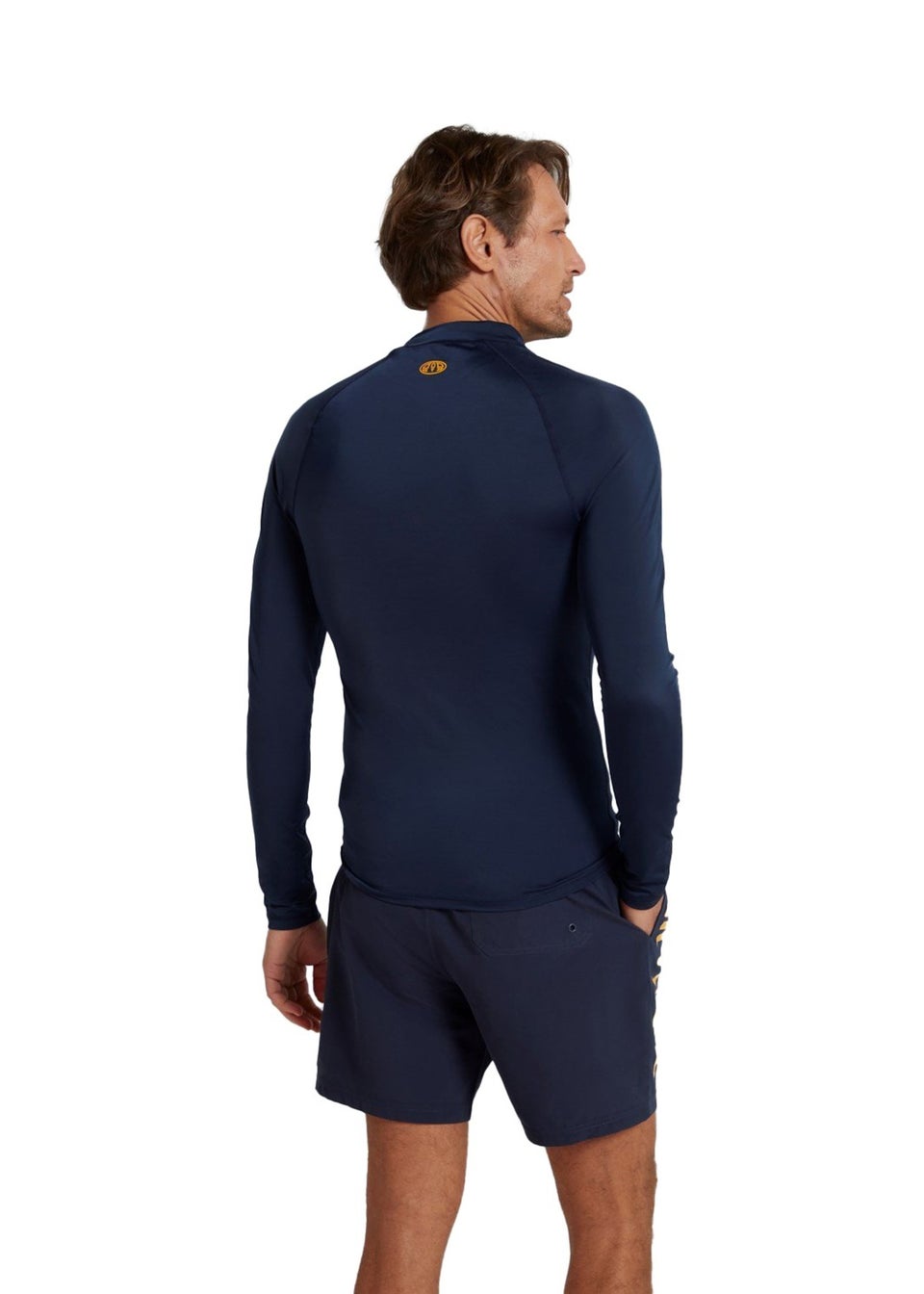 Animal Navy Sonny Logo Rash Guard