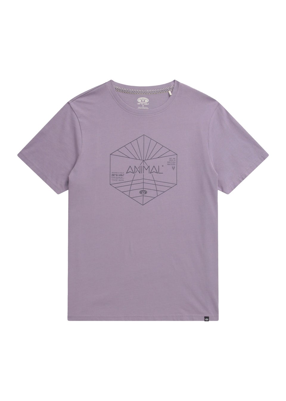Animal Lilac Jacob Linear T-Shirt