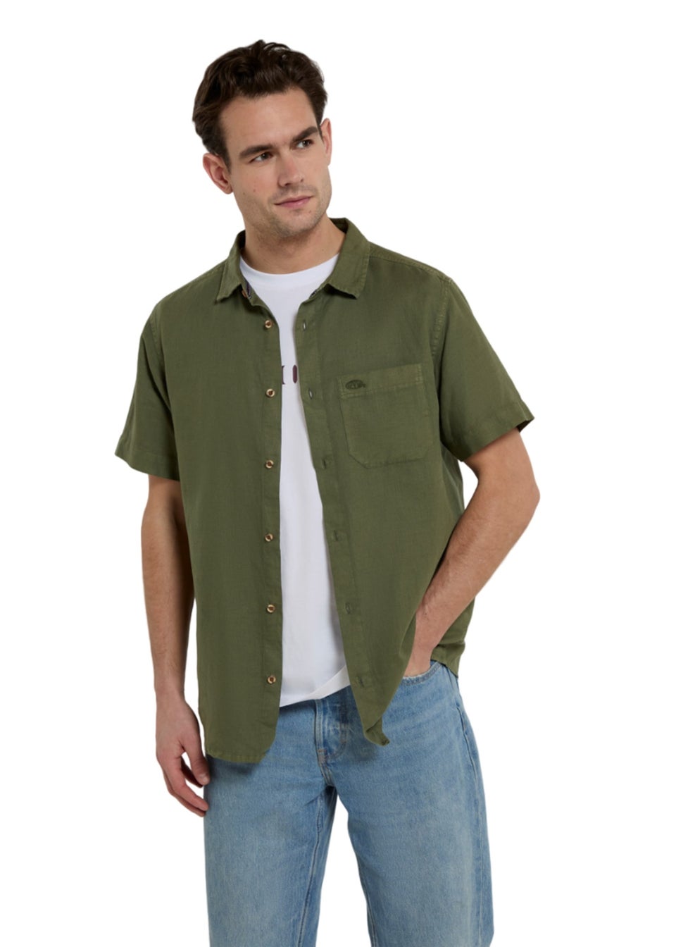 Animal Dark Green Bayside Organic Shirt