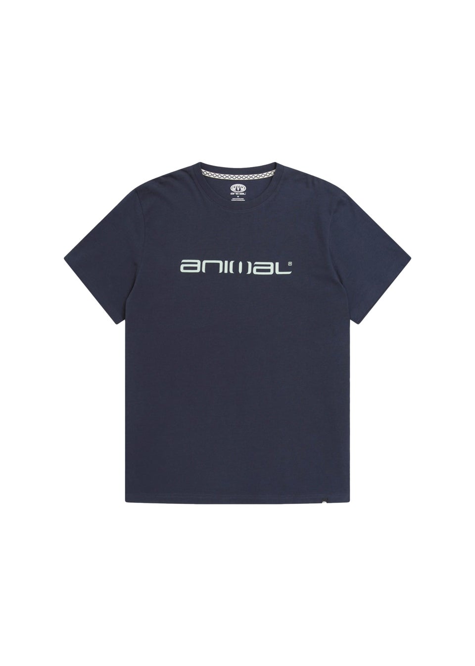 Animal Navy Leon Organic Relaxed Fit T-Shirt