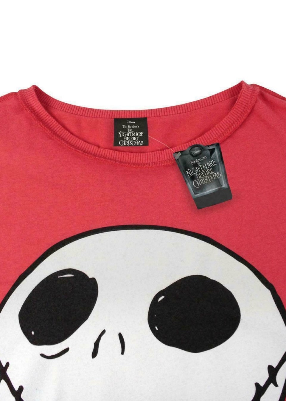 Disney Red Nightmare Before Christmas Jack Reverse Seam T-Shirt