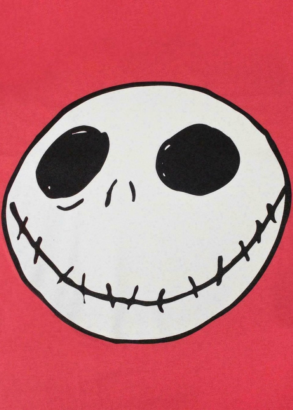 Disney Red Nightmare Before Christmas Jack Reverse Seam T-Shirt