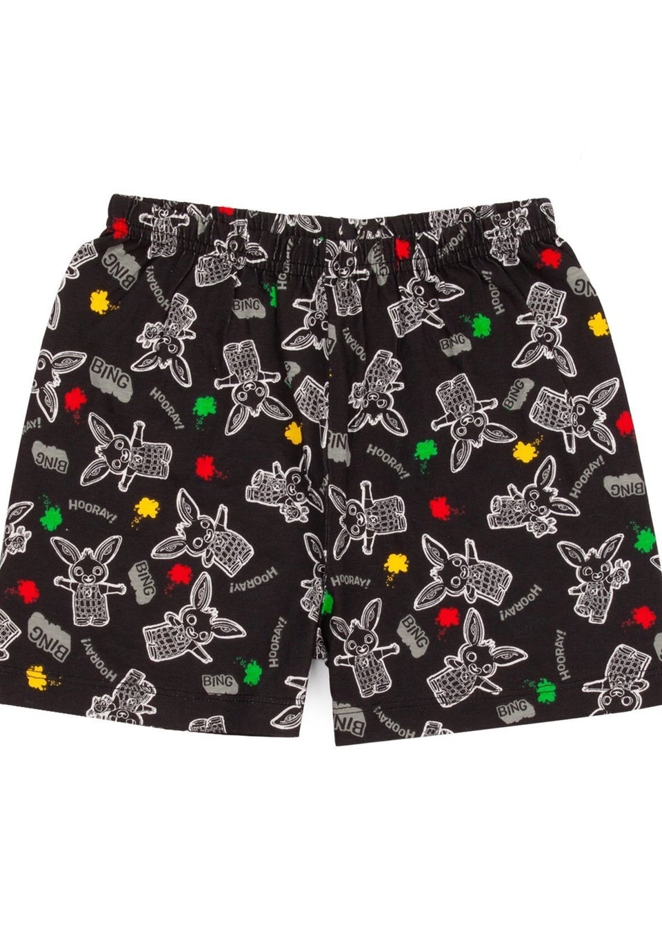 Bing Bunny Boys Black/Grey Its A Bing Thing Short Pyjama Set (1-5yrs)