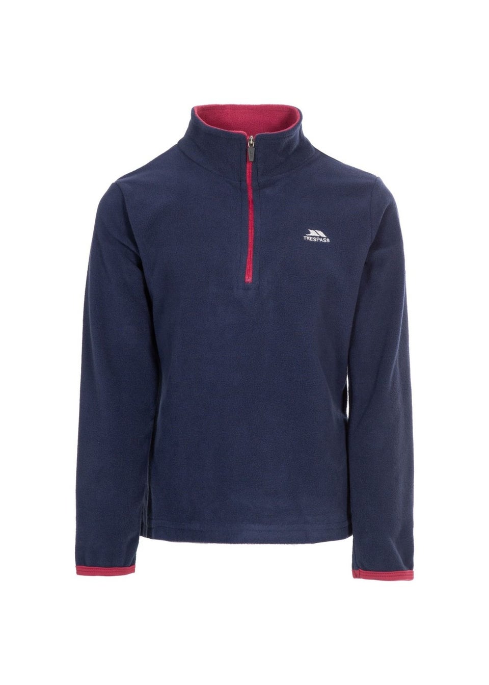 Trespass Girls Navy Sybil Micro Fleece (2-12yrs)