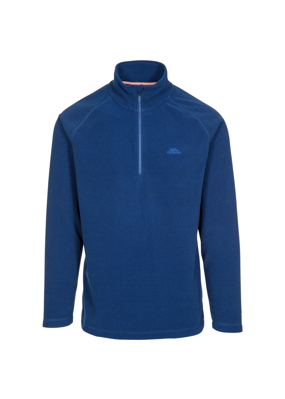 Trespass Navy Keynote Anti Pilling 1/4 Zip Fleece Top