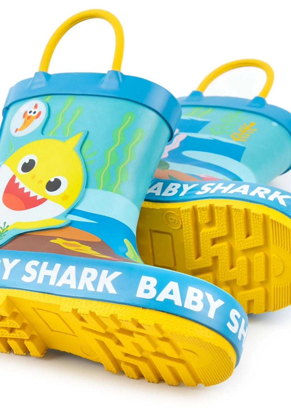 Baby Shark Kids Blue Garden Wellies (Younger 4 - Older 1)