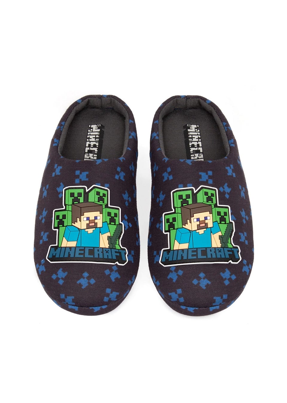 Minecraft slippers matalan hotsell