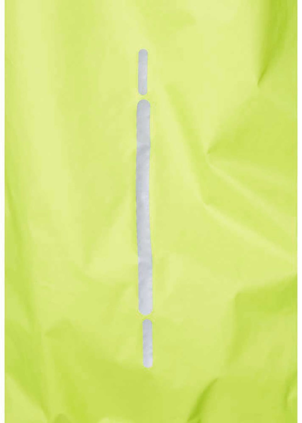Trespass Yellow Retract Hi-Vis Packaway Waterproof Jacket.