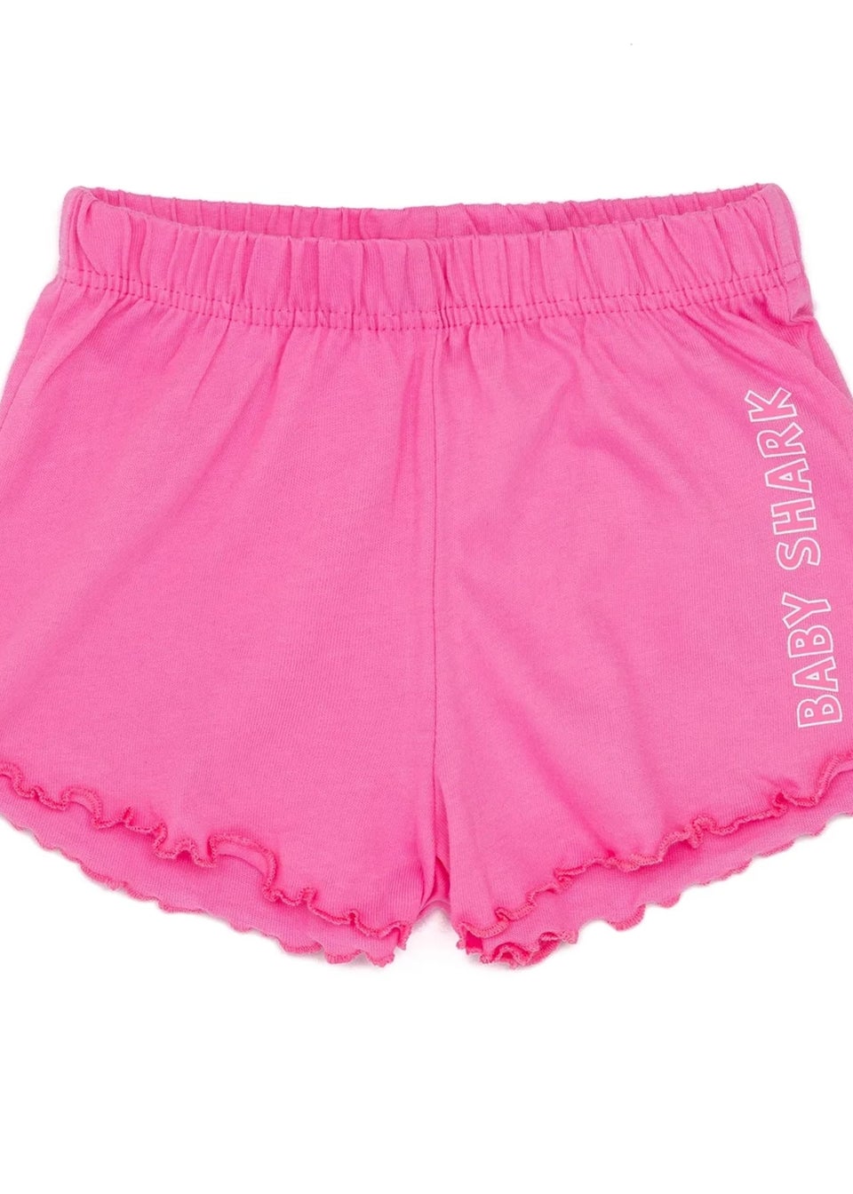 Baby Shark Pink Feeling Fin Tastic Short Pyjama Set 1 5yrs Matalan