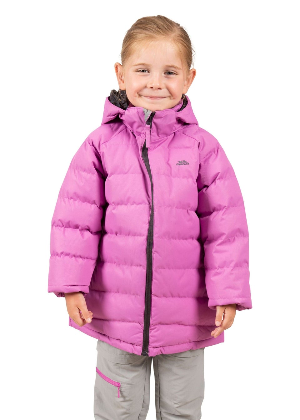 Trespass Kids Pink Amira Casual Jacket 2 12yrs Matalan