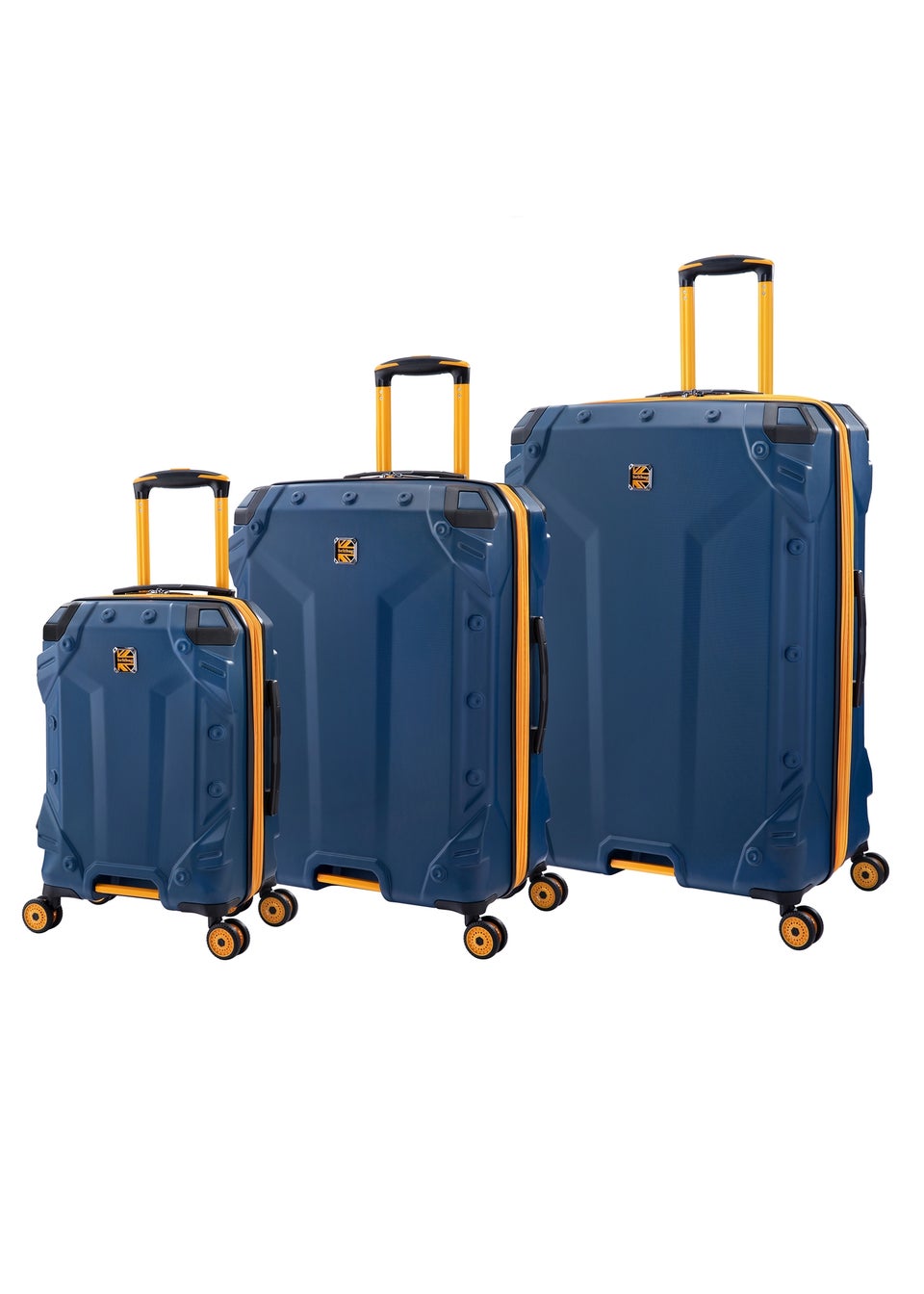 BritBag Himalayas Bold Blue Suitcase