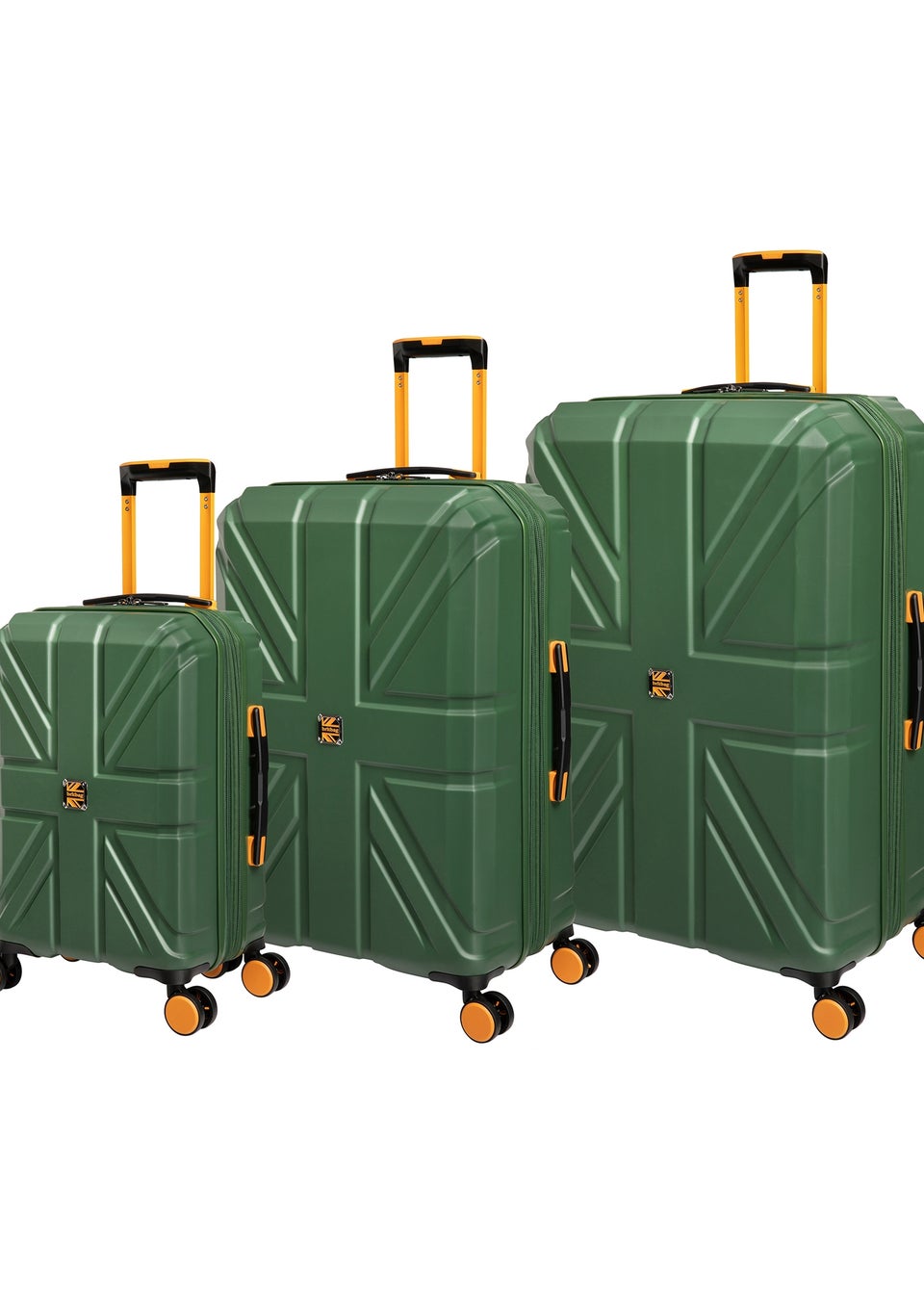 BritBag Vesuvius Spray Olive Suitcase Matalan