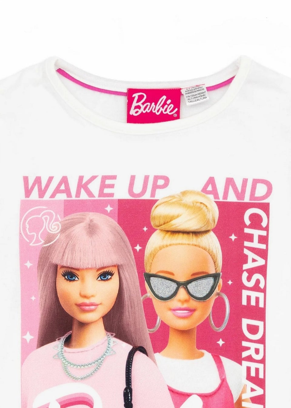 Barbie Girls Candy Pink Characters Short Pyjama Set (7-10yrs)