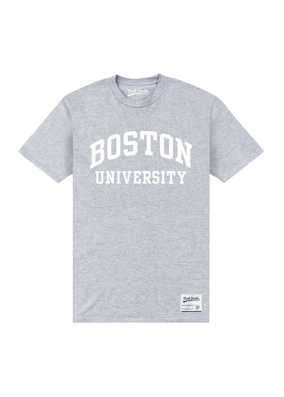 University of Boston Grey Script T-Shirt