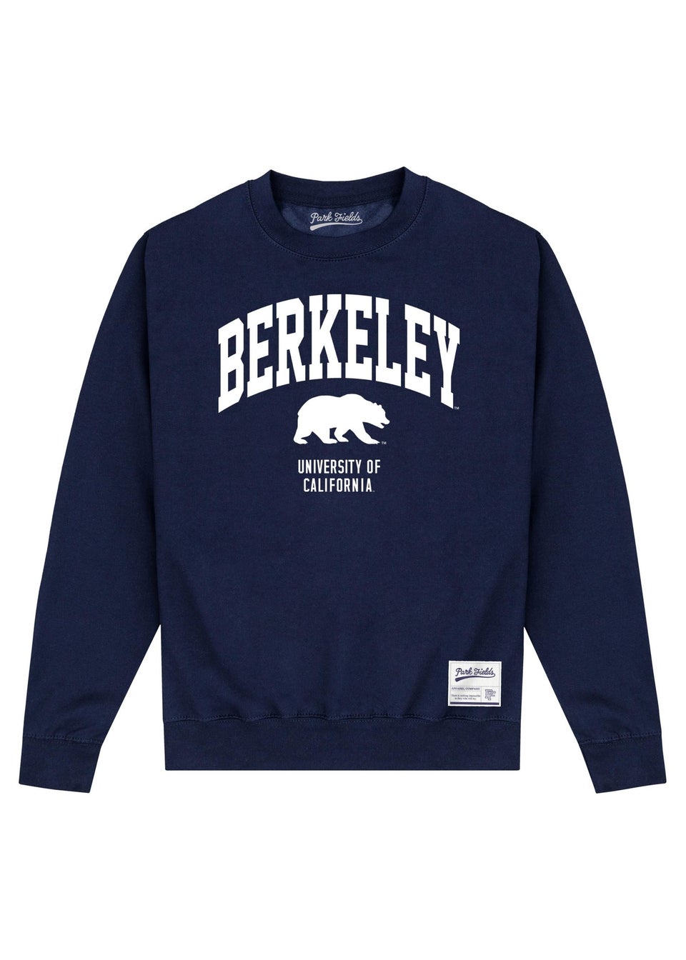 University UC Berkeley Navy Bear Sweatshirt Matalan
